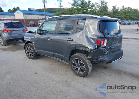 2016 Jeep Renegade Limited from USA, damaged, VIN ZACCJBDT4GPC86515